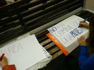 Pinta y colorea, versión 15M trasatlántica: la experiencia es un grado. 