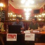 Charla de Marea Granate Estrasburgo con el eurodiputado Ernest Urtasun