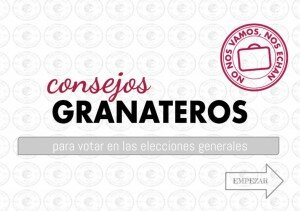 CONSEJOS GRANATEROS - ELECCIONES GENERALES 2015